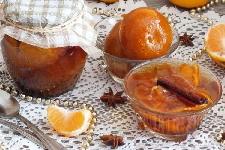 Варенье из целых мандаринов