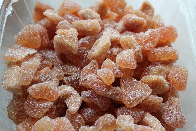 Засахаренные яблоки