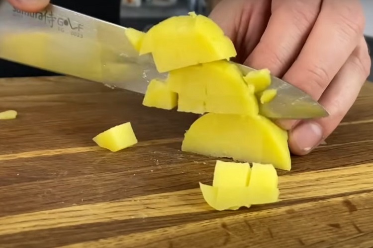 Нарезка картофеля