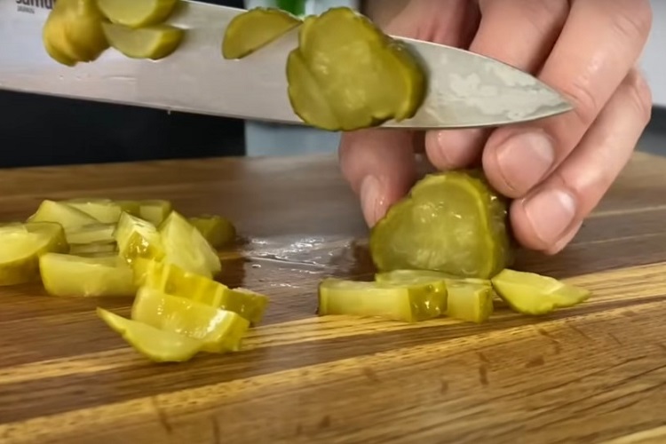 Нарезка огурцов