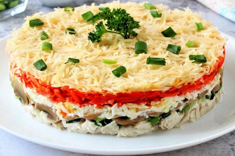 С корейской морковью