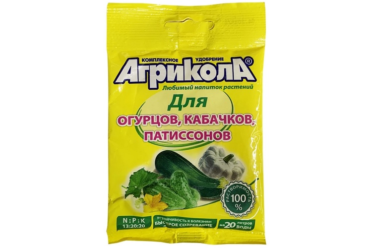 «Агрикола» для огурцов, кабачков, патиссонов